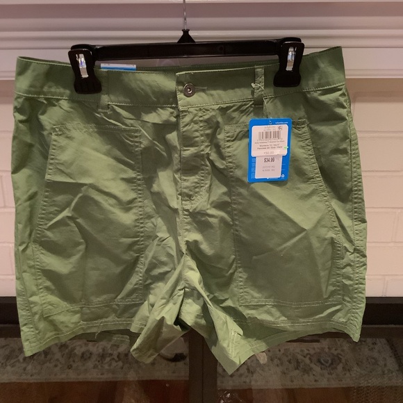#241 NWT Womens Columbia Holly Hideaway Cargo Shorts Quick Dry Womens Sz 12 - Picture 2 of 6